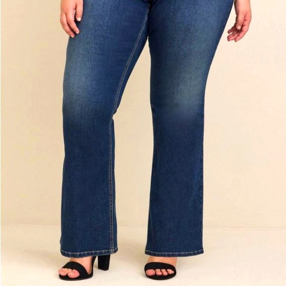 ❤️NWT VINTAGE TORRID JEANS - LUXE BOOT CUT - SUPER STRETCH DENIM - MID-RISE - Picture 12 of 15